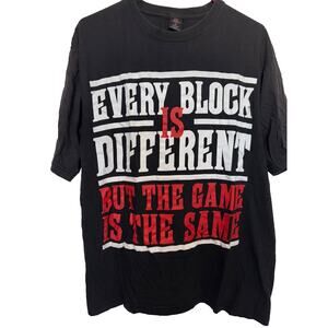 Icedout Clothing Co. Mens XL Cotton Black T Shirt But the Game is the Same